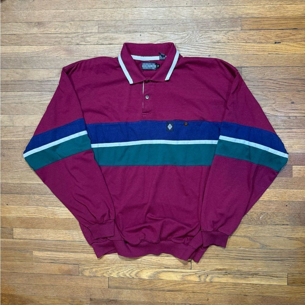 Vintage Colorblock Members Only Sweatshirt